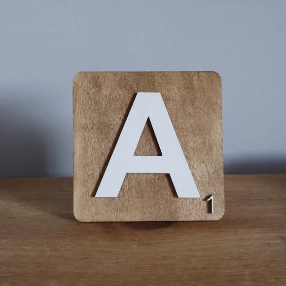 Wall Scrabble Tiles - Picture 5 of 9